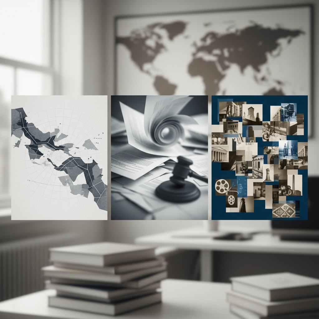 Today's Editorials: Global Power Shifts, US Policy Debates, and Cultural Reckonings – redaktionell illustration