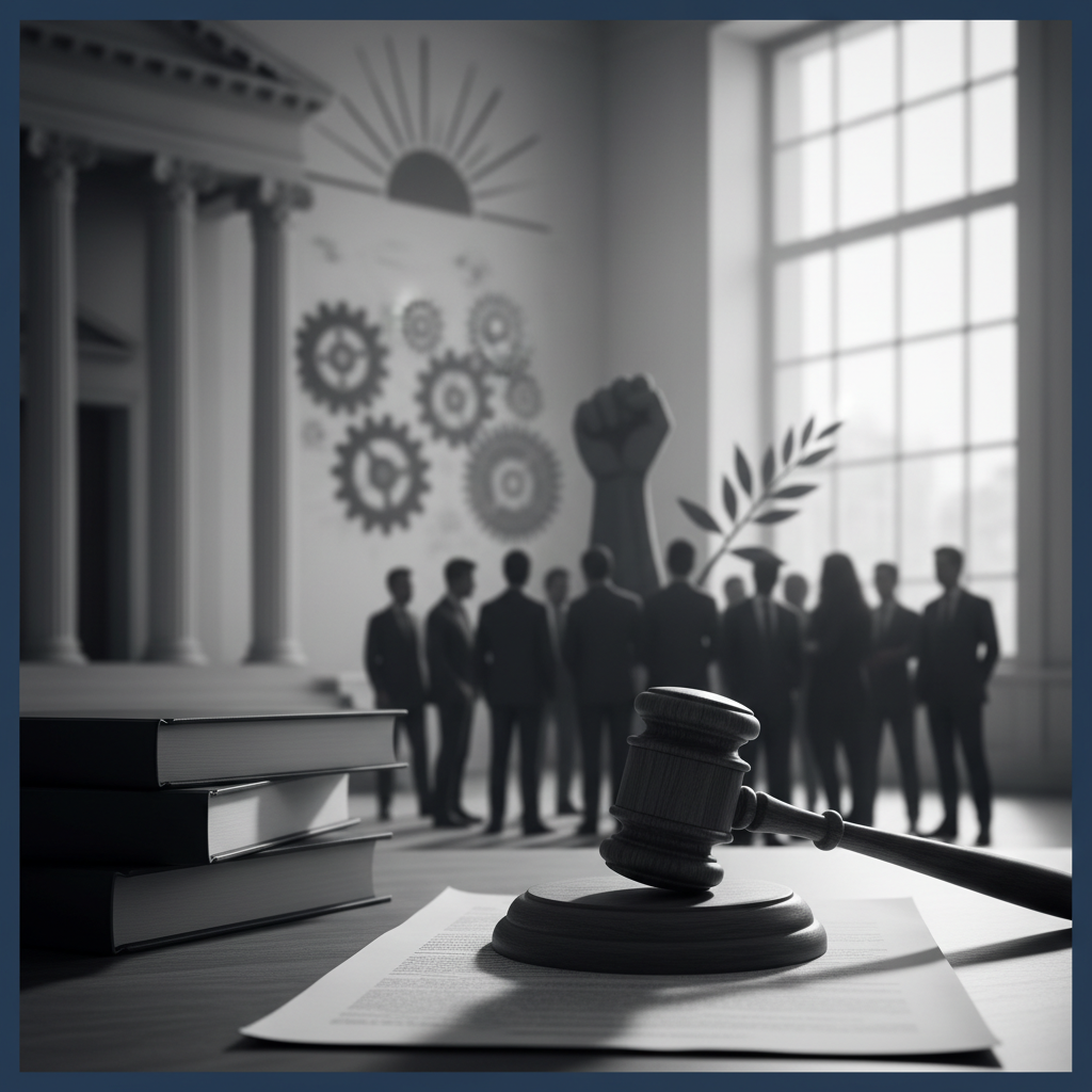 Today's Editorials: US Legal Rulings, Social Justice, and Economic Policy Debates – redaktionell illustration