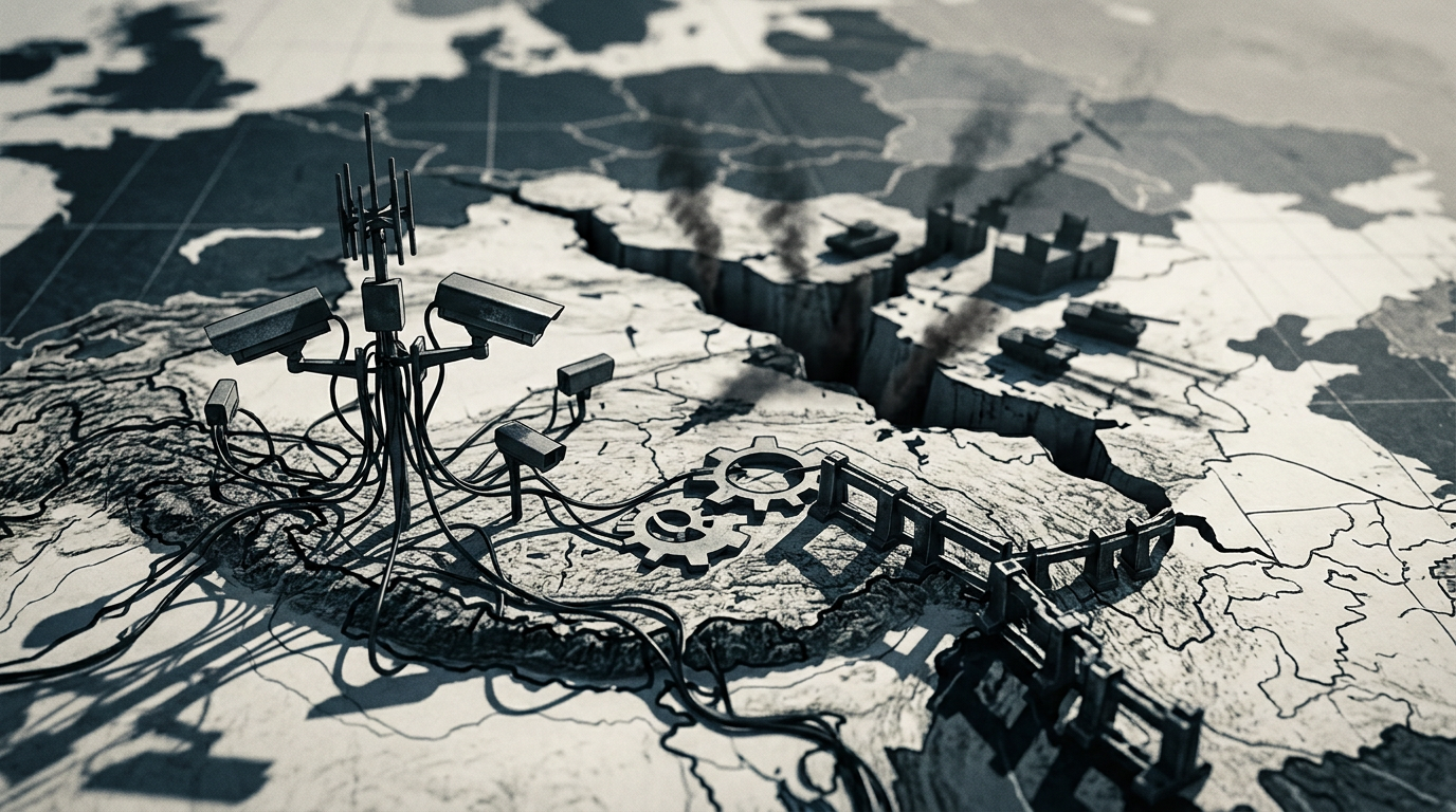 Today's editorials: Surveillance, regulations, and global conflicts – redaktionell illustration