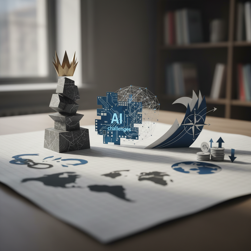 Today's editorials: Trump's policies, AI challenges, and UK Labour's agenda – redaktionell illustration