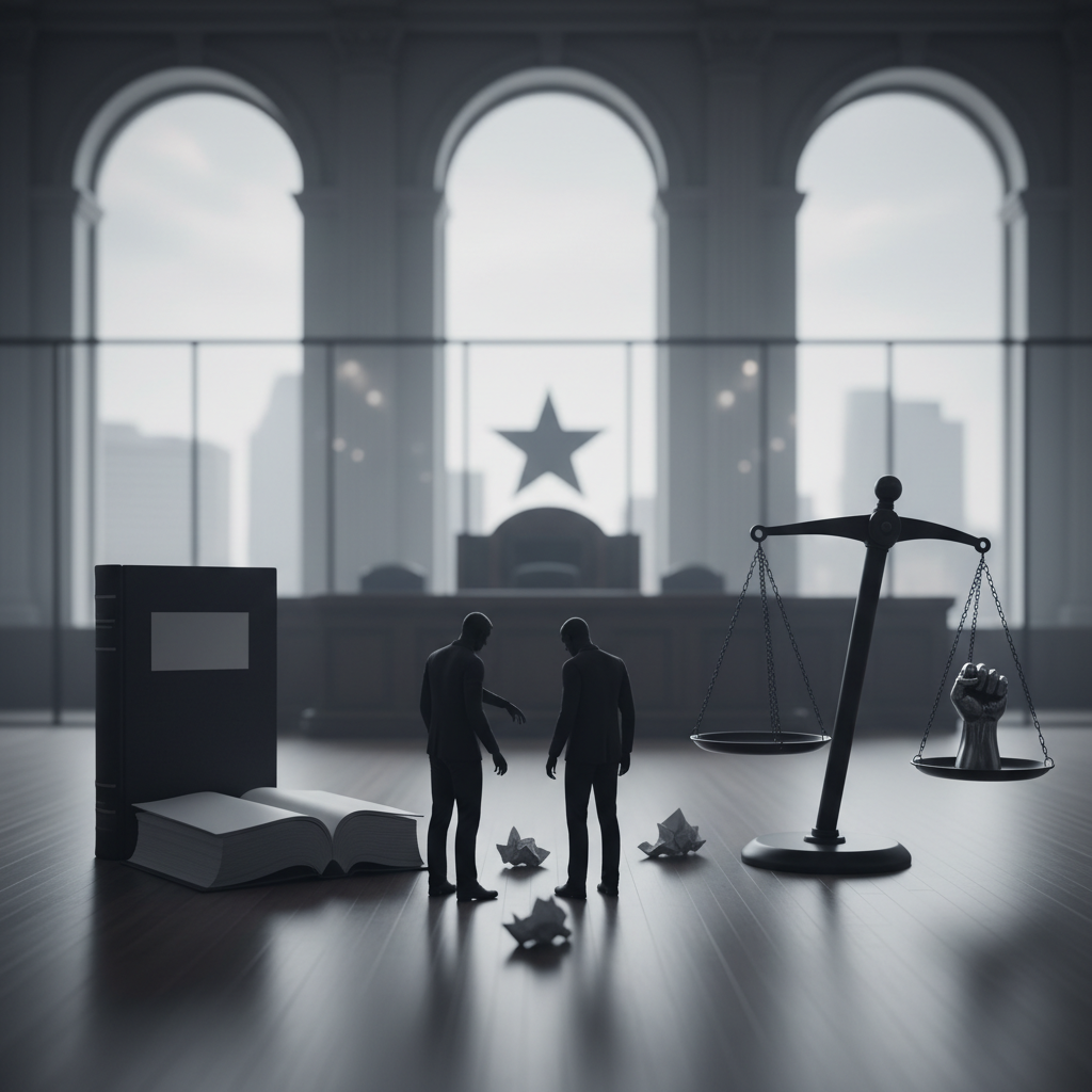 Appellate Court Affirms Damages in False Assault Claim Between Doctors – redaktionell illustration