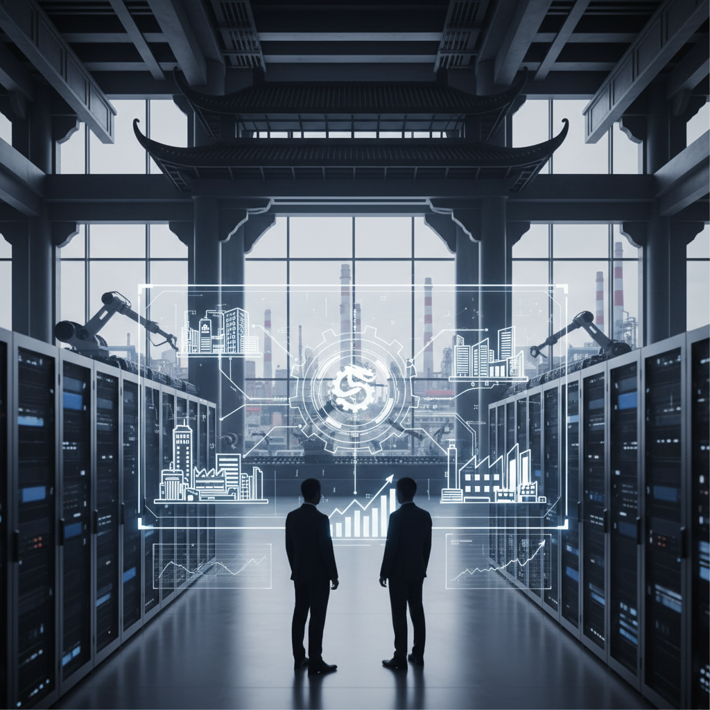 Artificial Intelligence and the Resurgence of Chinese Economic Theory – redaktionell illustration