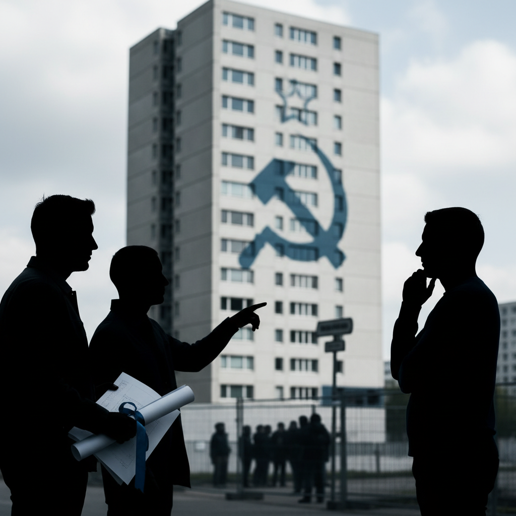Berlin’s Election and the Global Debate Over Expropriating Private Housing – redaktionell illustration