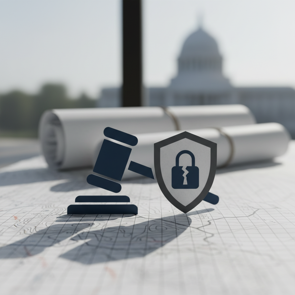 Court Challenges Government Designation of Anthropic as Security Risk – redaktionell illustration