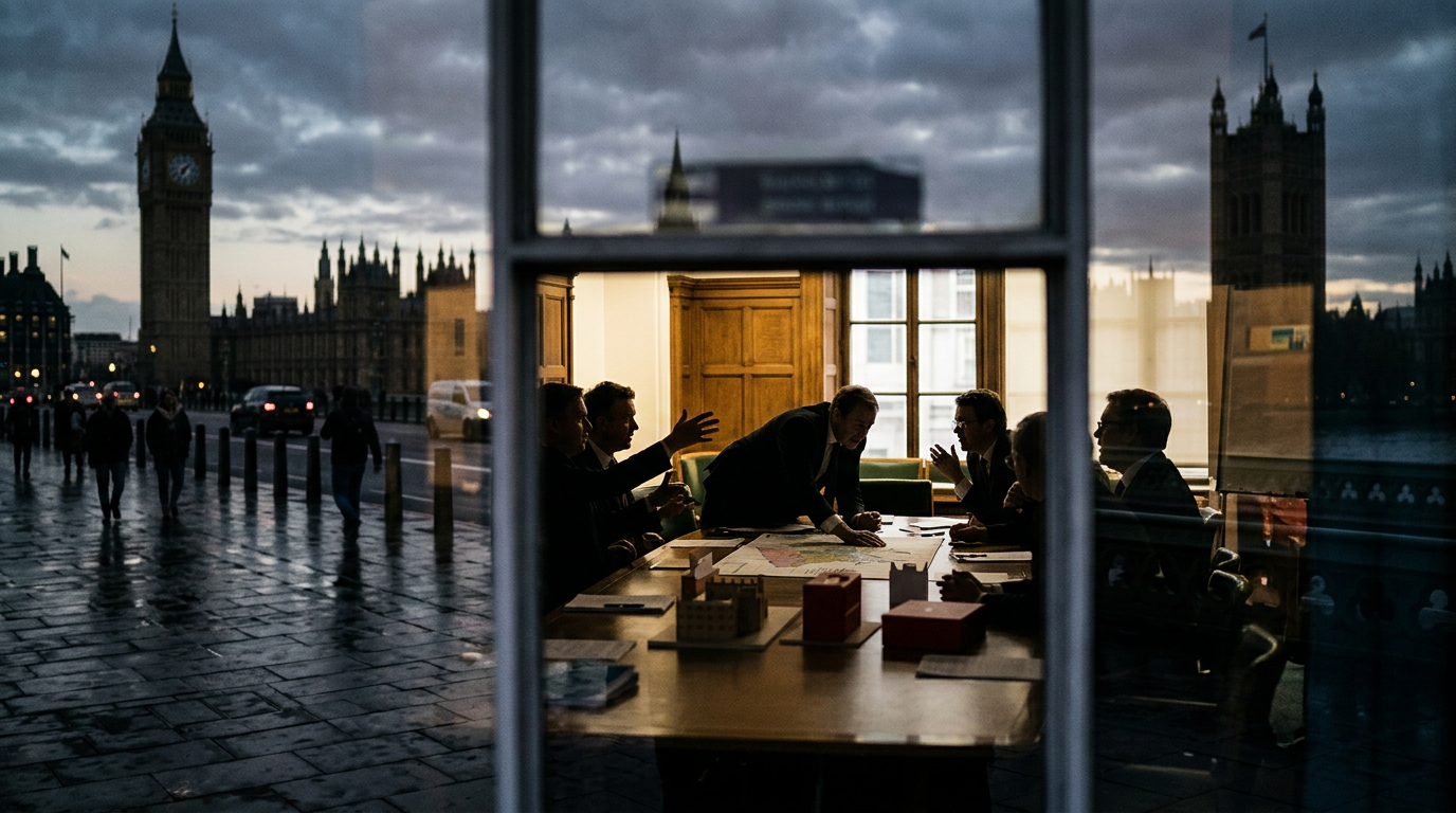 Debating Electoral Reform and the Future of British Democracy – redaktionell illustration