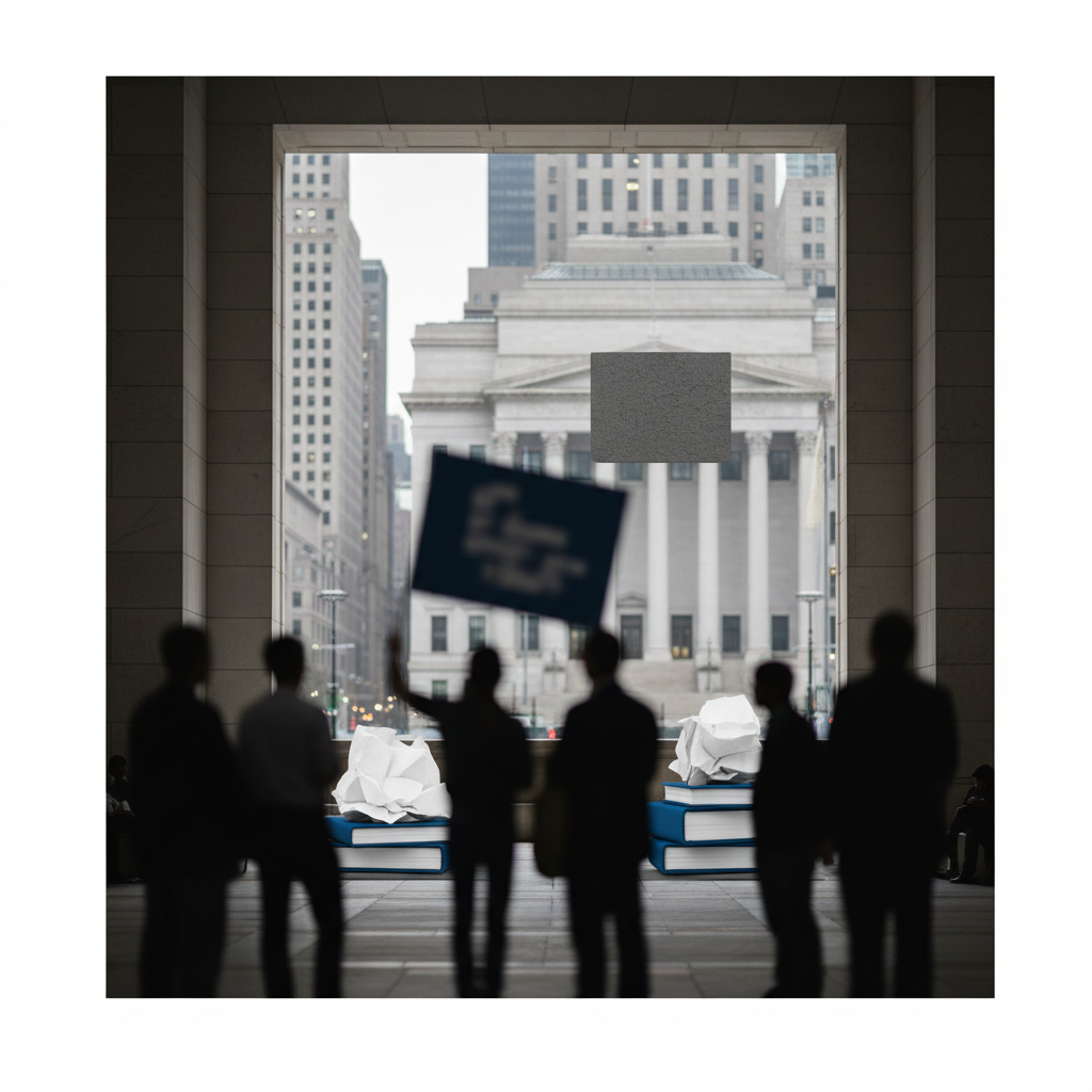 Examining the Rise of Democratic Socialists in New York City Politics – redaktionell illustration