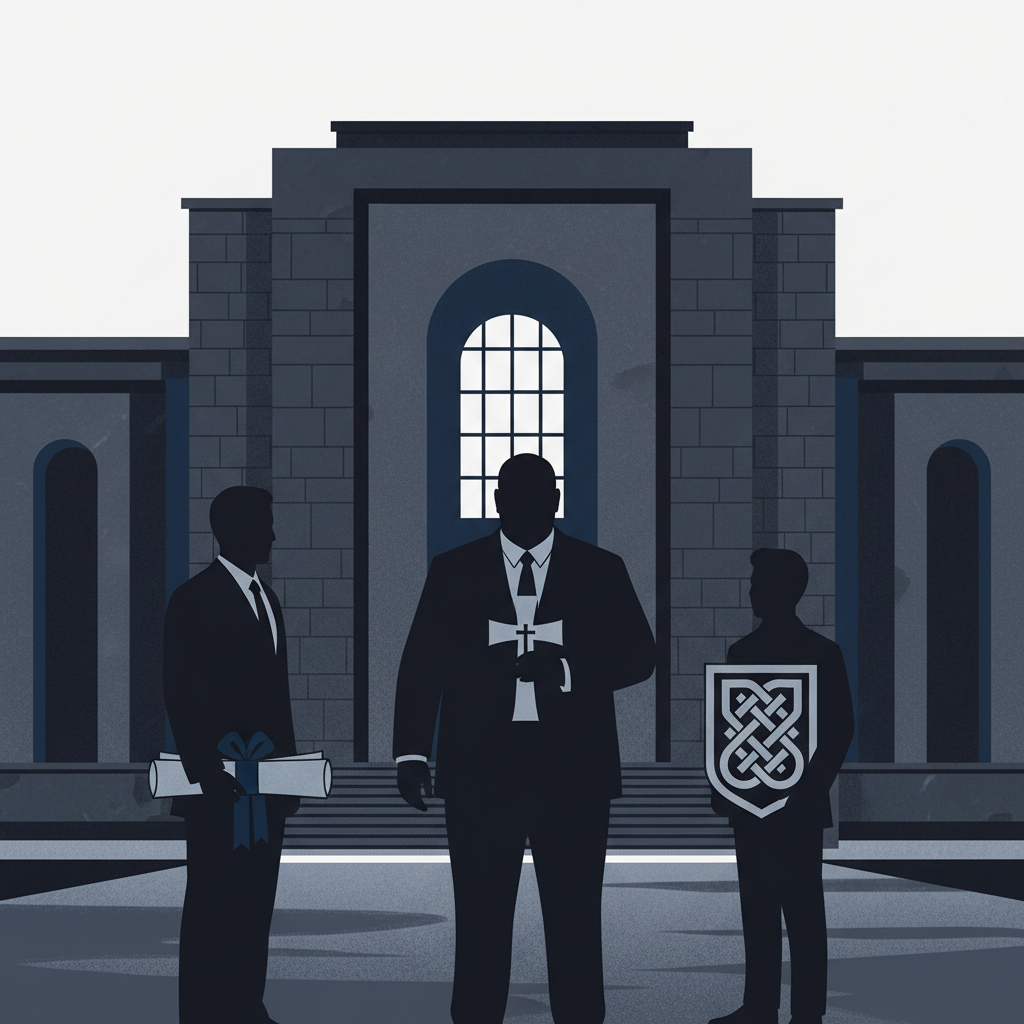 Far-Right Ideology and Christian Nationalism at the Pentagon – redaktionell illustration