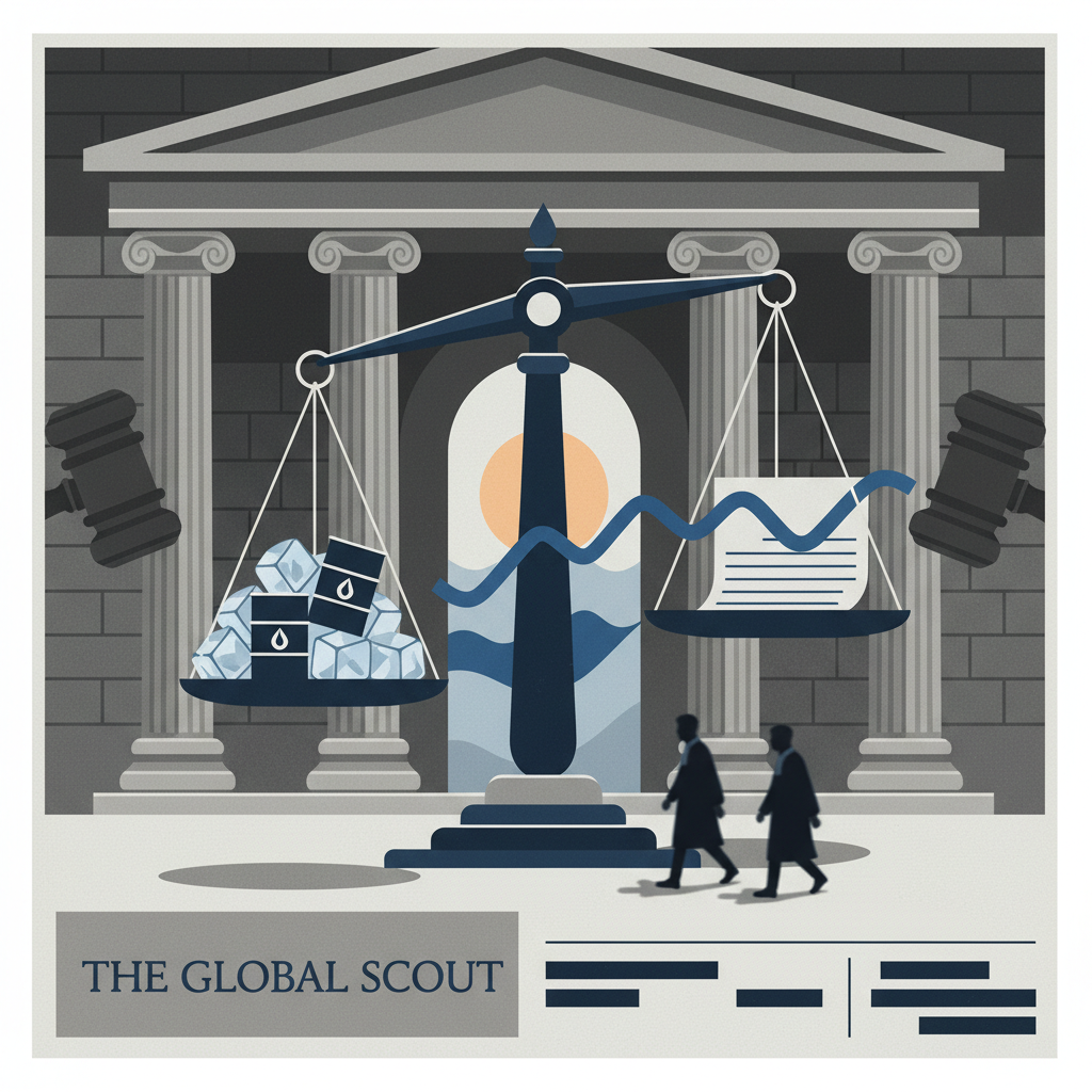 Justice Alito Recuses From High-Stakes Suncor Climate Case – redaktionell illustration