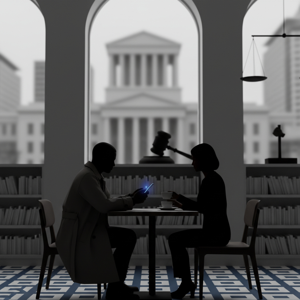 Legal Challenges to Undercover Date Recordings and Journalistic Deception – redaktionell illustration