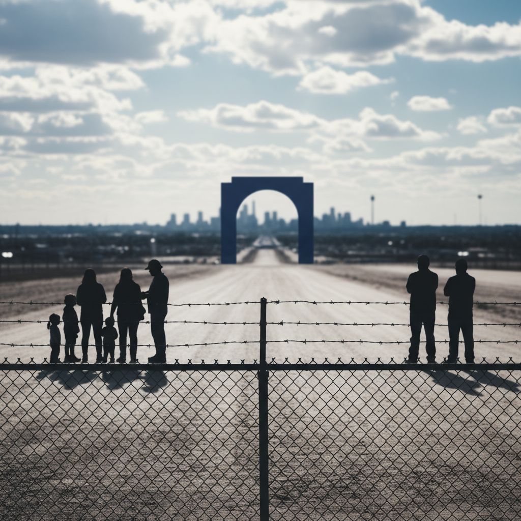 Renewed Concerns Over U.S. Family Separation Policies – redaktionell illustration