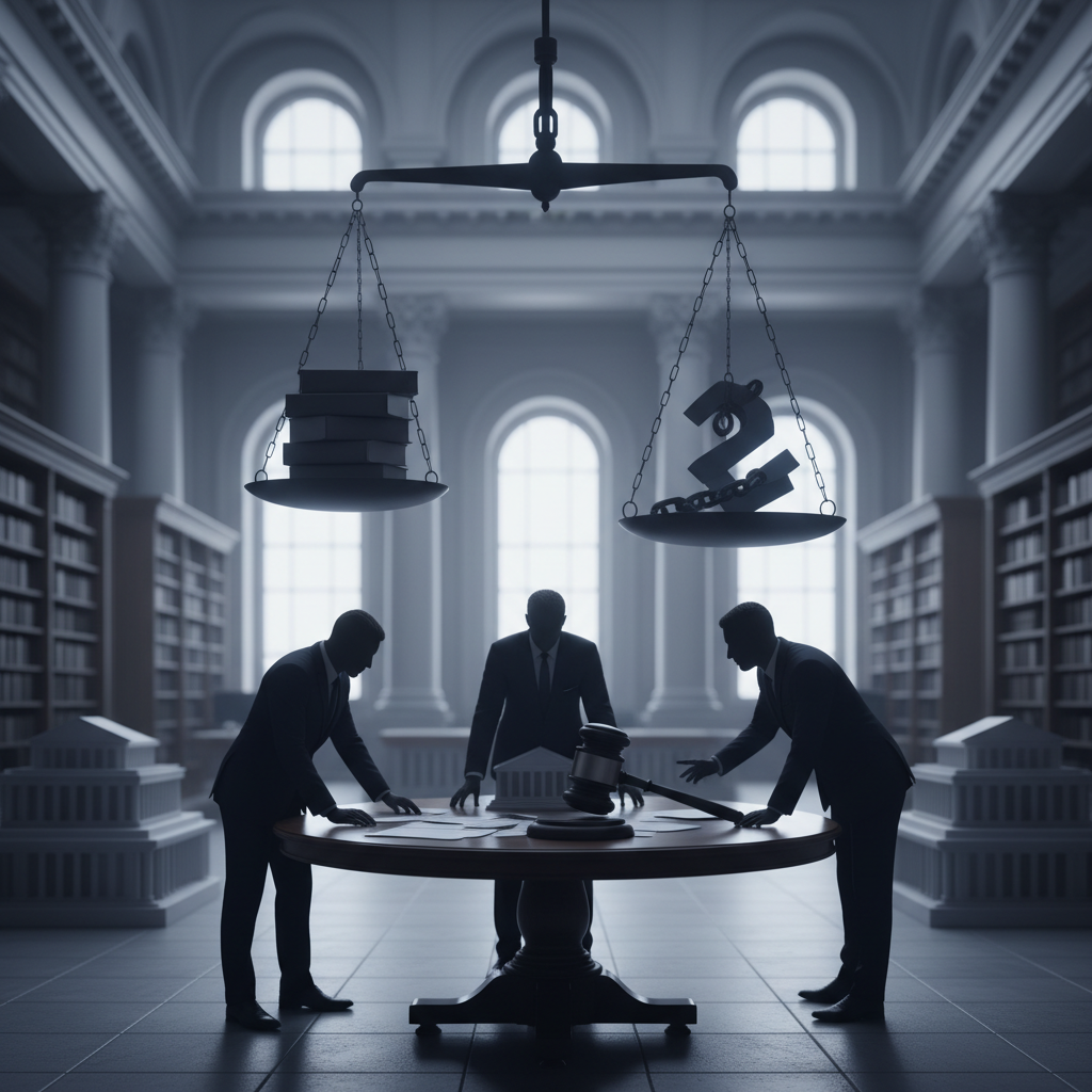 Scrutinizing Todd Butler’s Judicial Philosophy and Fifth Circuit Impact – redaktionell illustration