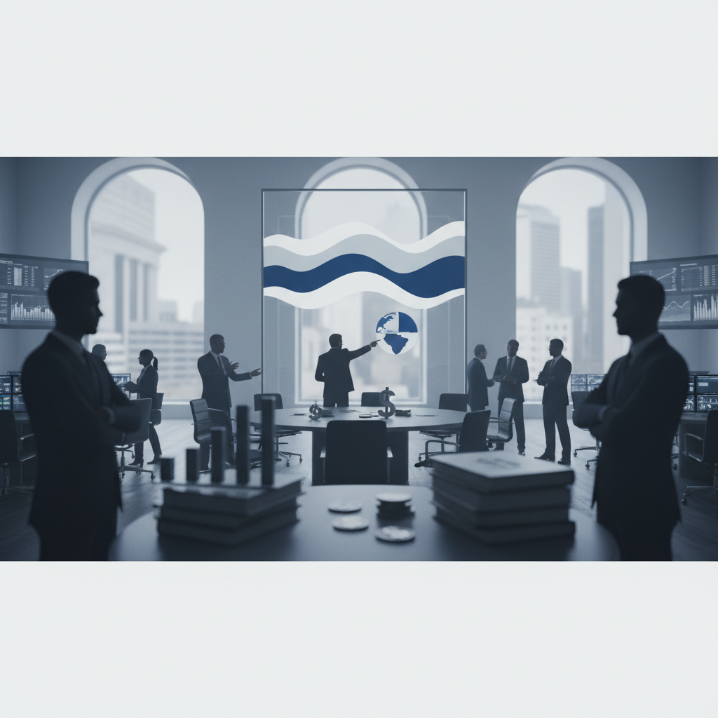Shifting Tides in the United States Bond Market – redaktionell illustration