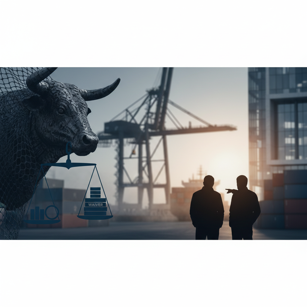 The Debate Over Temporary Beef Tariff Waivers and U.S. Trade Policy – redaktionell illustration
