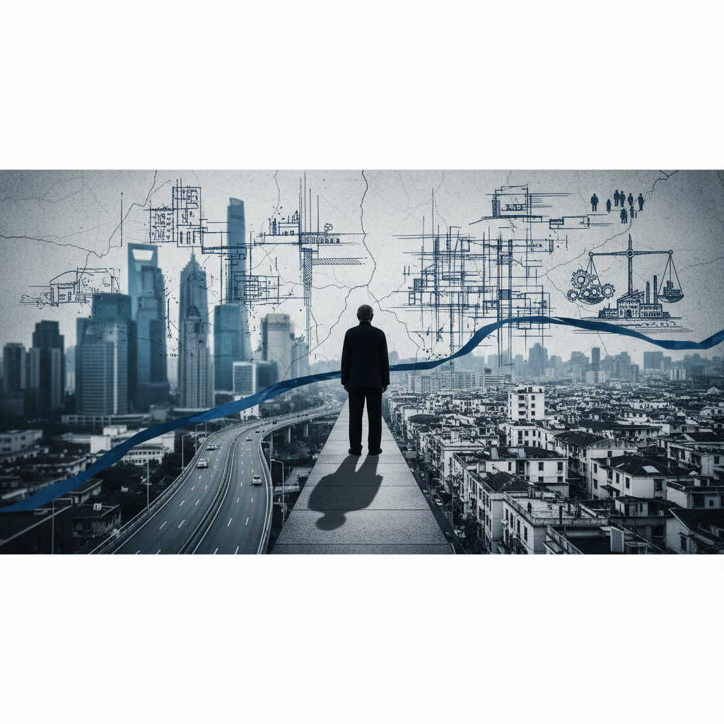 The Divided Legacy of Zhu Rongji’s Economic Reforms – redaktionell illustration