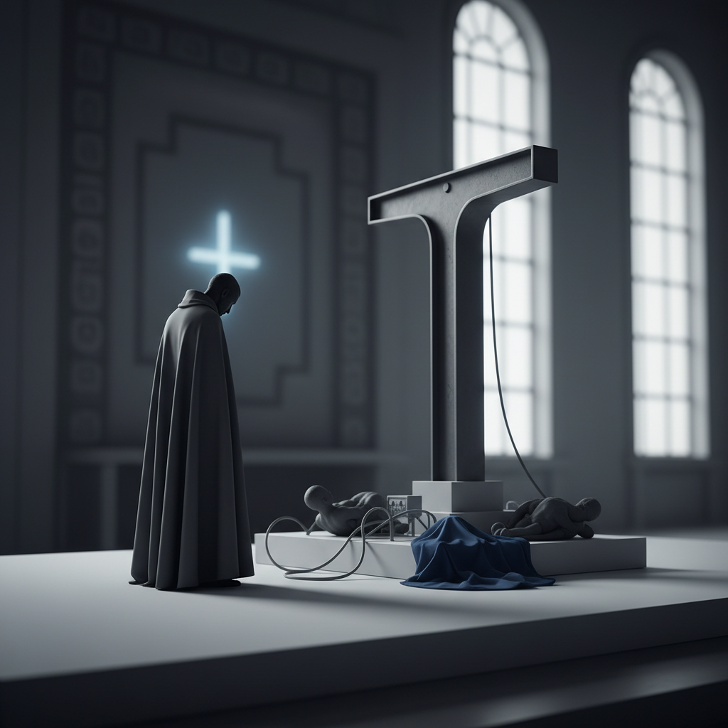 The Ethics of the Death Penalty Following Botched Tennessee Execution – redaktionell illustration