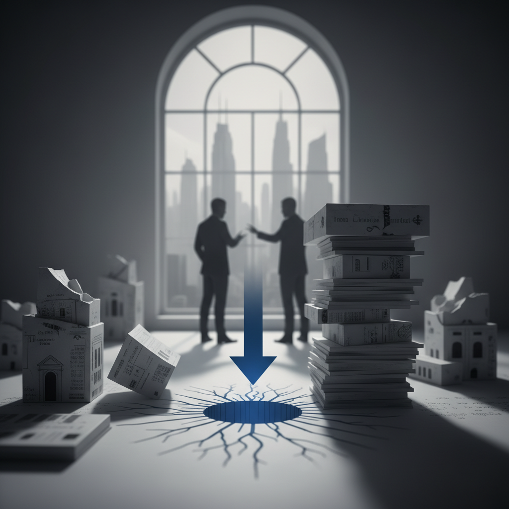 The Growing Debate Over the Impending US Debt Reckoning – redaktionell illustration