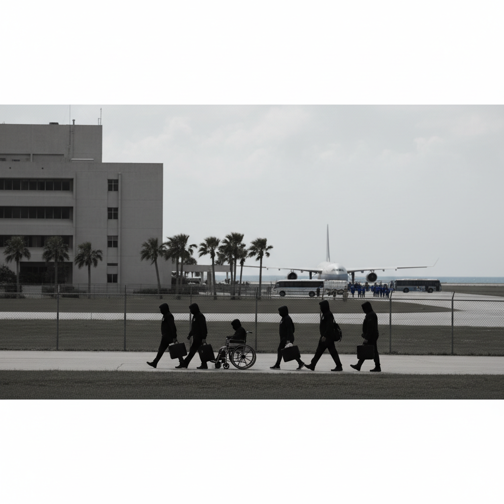 The Impact of Ending Haitian Temporary Protected Status in Florida – redaktionell illustration