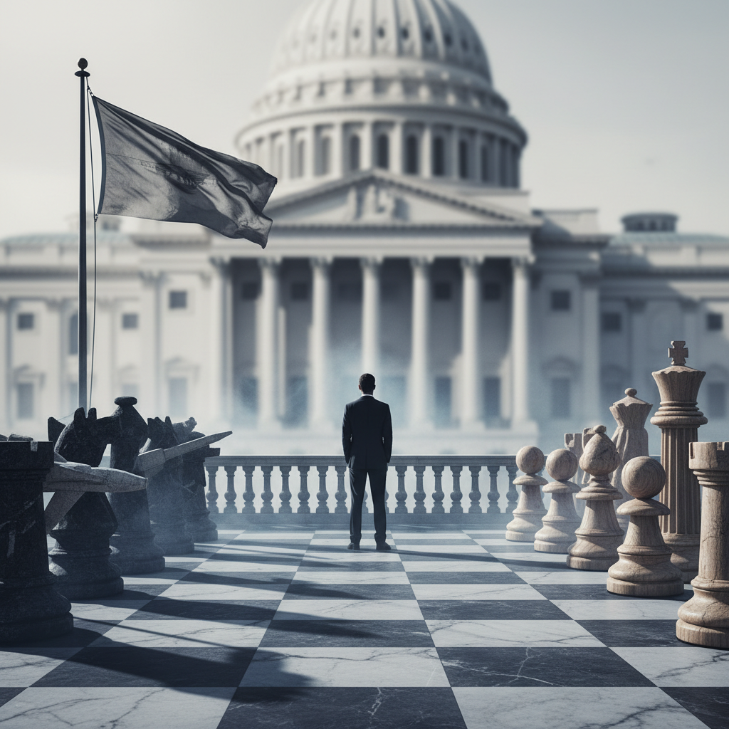The Political Legacy and Shifting Allegiances of Lindsey Graham – redaktionell illustration