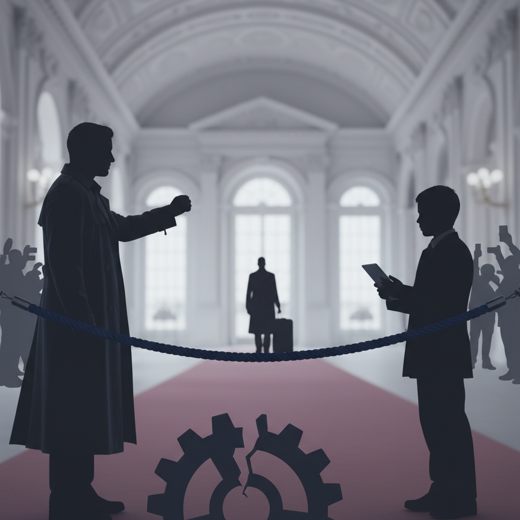 The Royal Rebuttal: Analyzing the King’s Formal Distancing of the Sussexes – redaktionell illustration