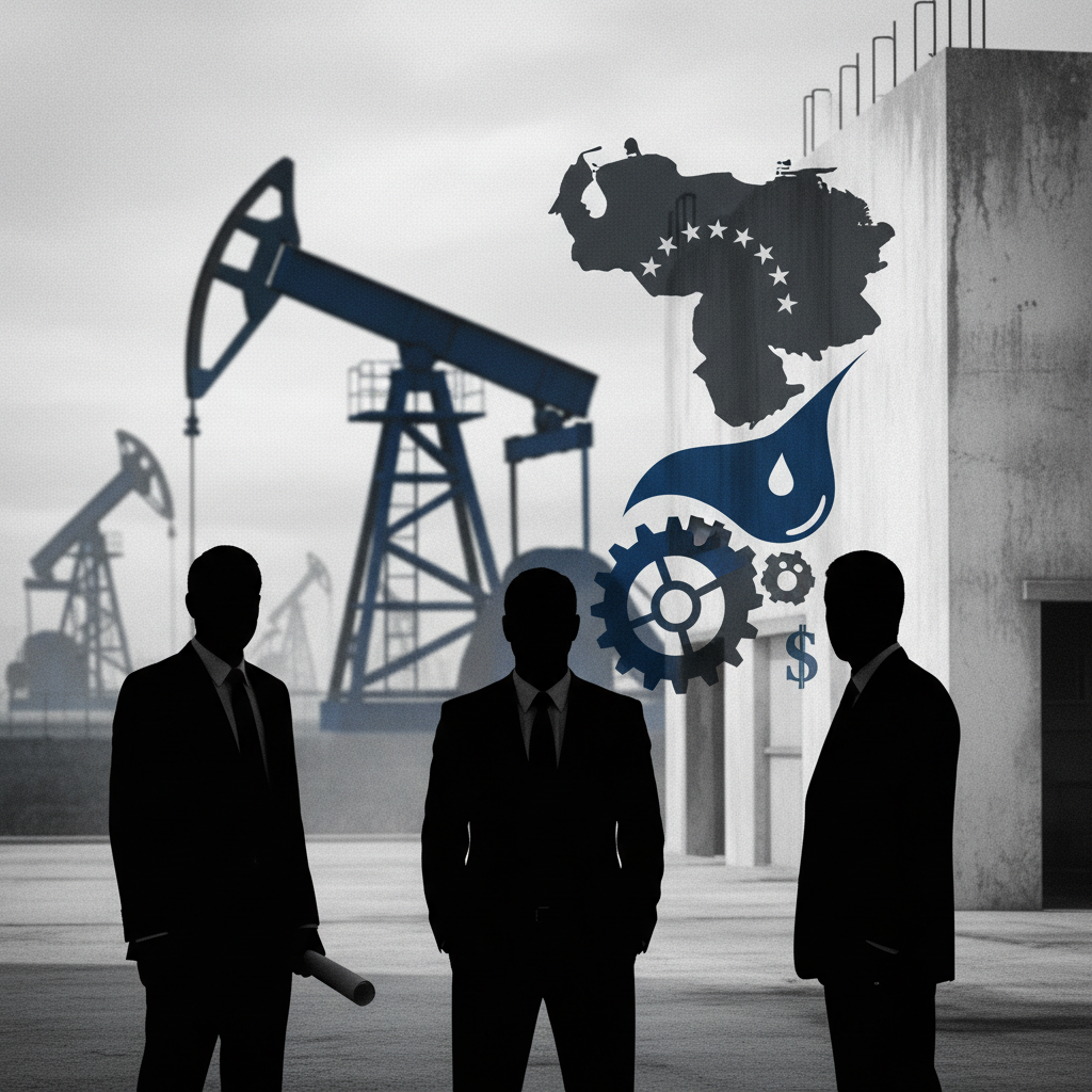 U.S. Intervention in Venezuela’s Oil Sector and Market Integrity – redaktionell illustration