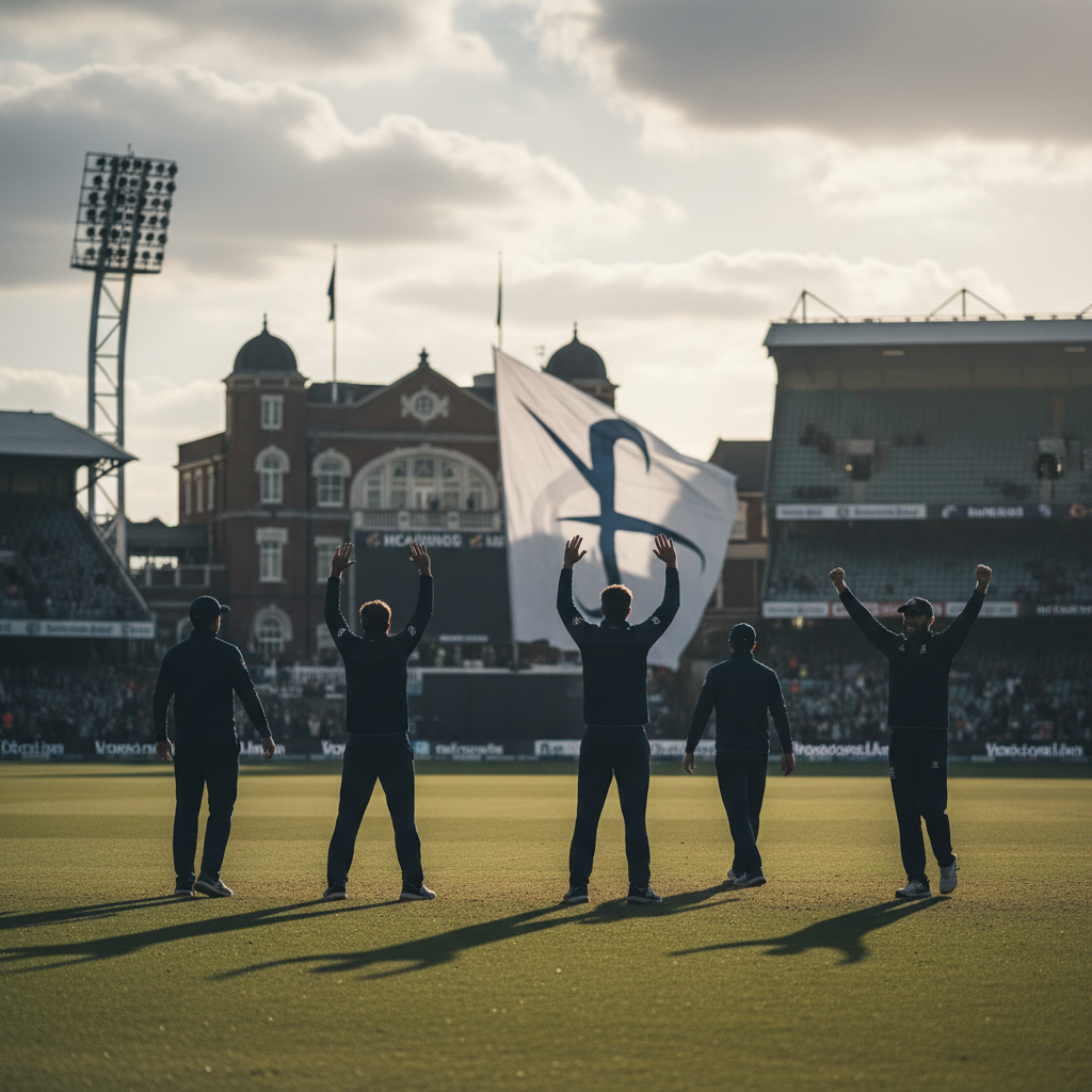 England säkrar semifinalplats i T20-VM efter seger mot Skottland – redaktionell illustration