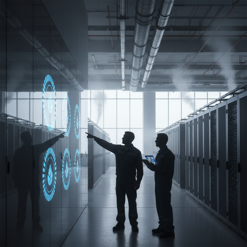 EU inför energimärkning för datacenter: Konsekvenser för hyperskalare – redaktionell illustration