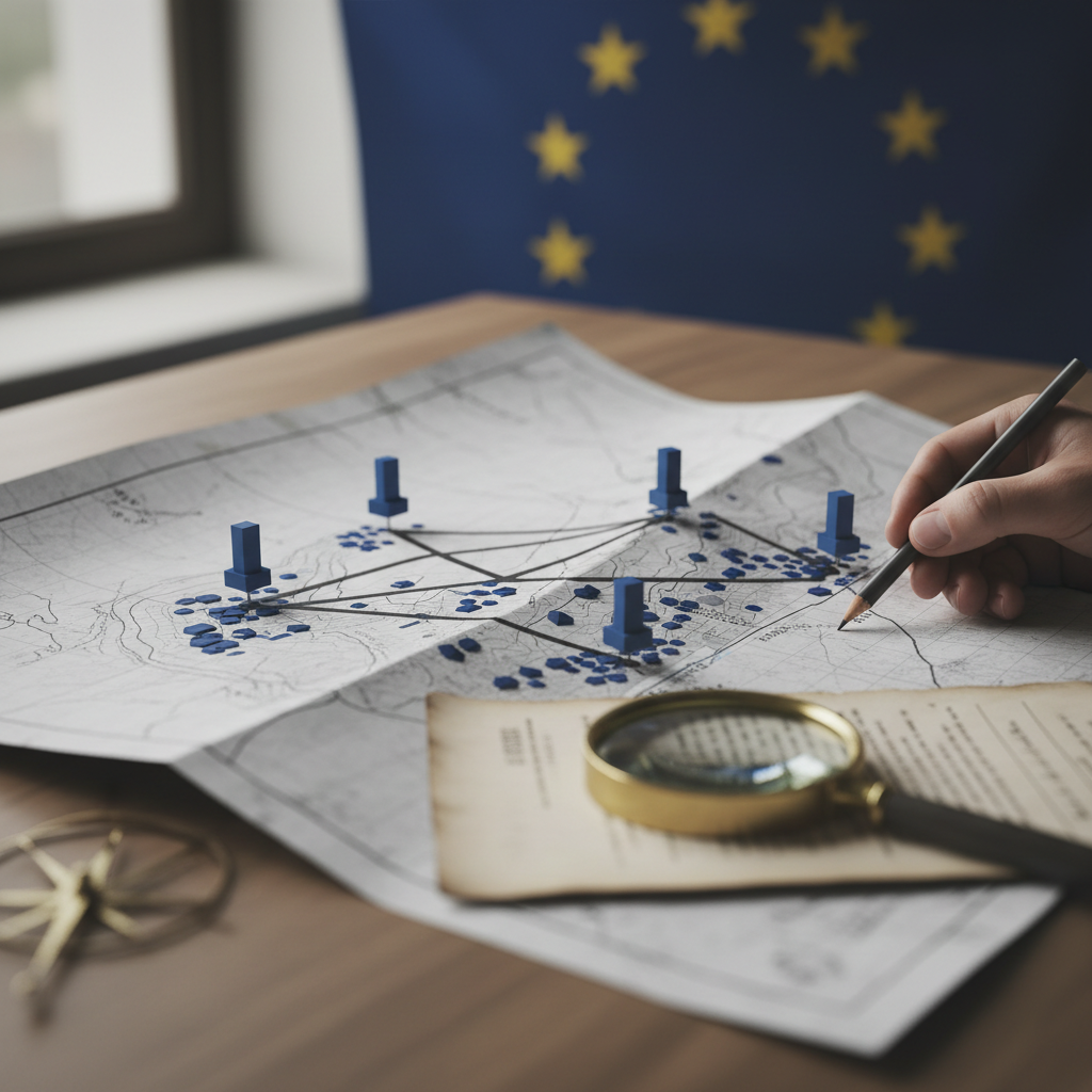 EU utreder handelsrestriktioner mot israeliska bosättningar – redaktionell illustration