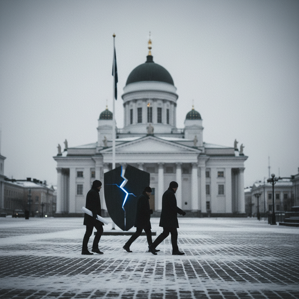 Finland upphäver förbud mot kärnvapen på sin mark – redaktionell illustration
