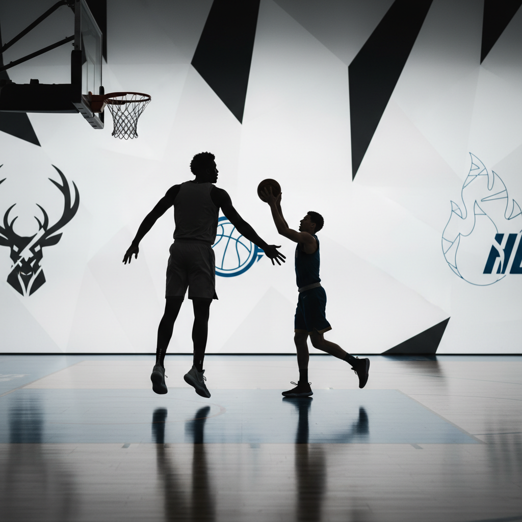 Giannis Antetokounmpo byter klubb – blir lagkamrat med Pelle Larsson – redaktionell illustration