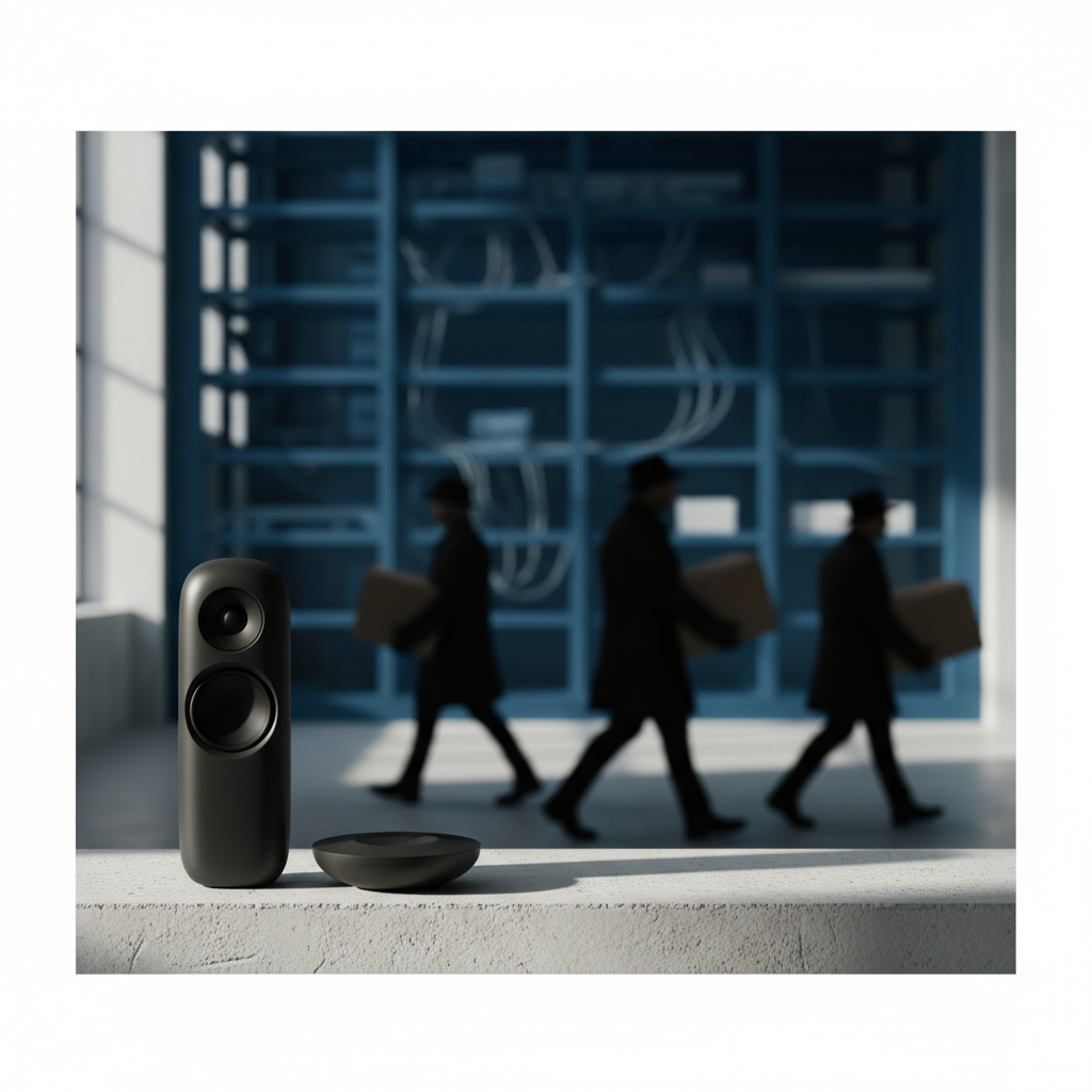 Googles Nest Audio och Nest Mini officiellt nedlagda – redaktionell illustration