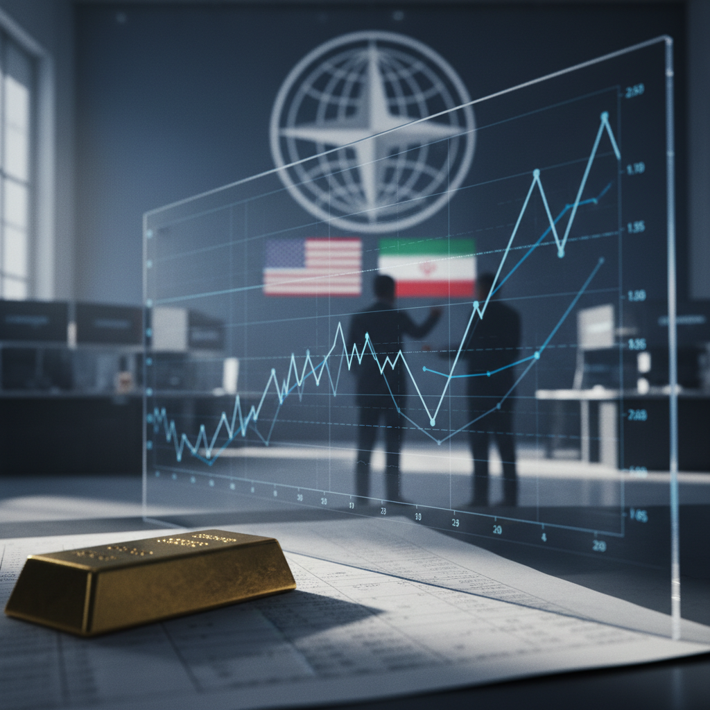 Guldpriset påverkas av osäkerhet kring samtal mellan USA och Iran