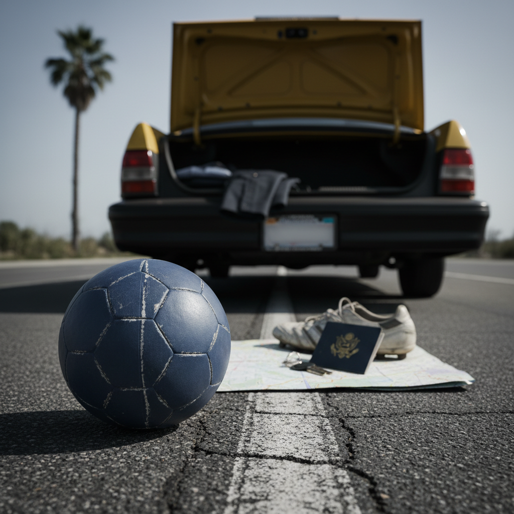 Hakan Şükür: Från fotbollshjälte till taxichaufför i exil – redaktionell illustration