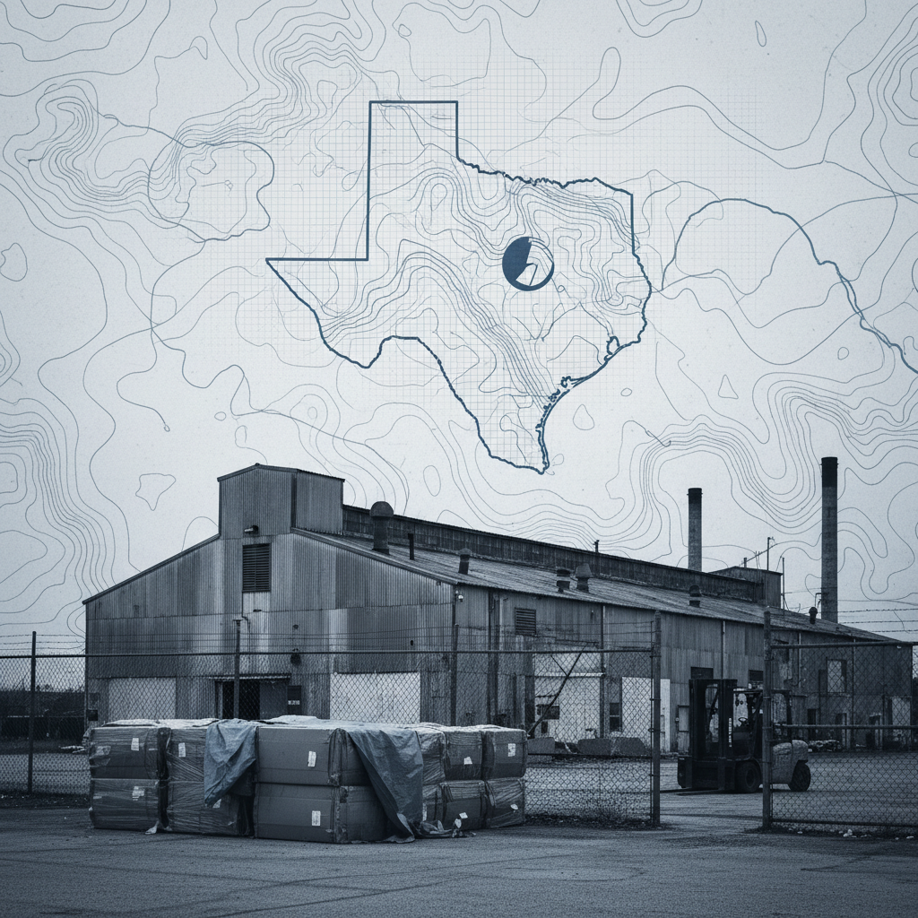 International Paper stänger förpackningsanläggning i Texas – redaktionell illustration