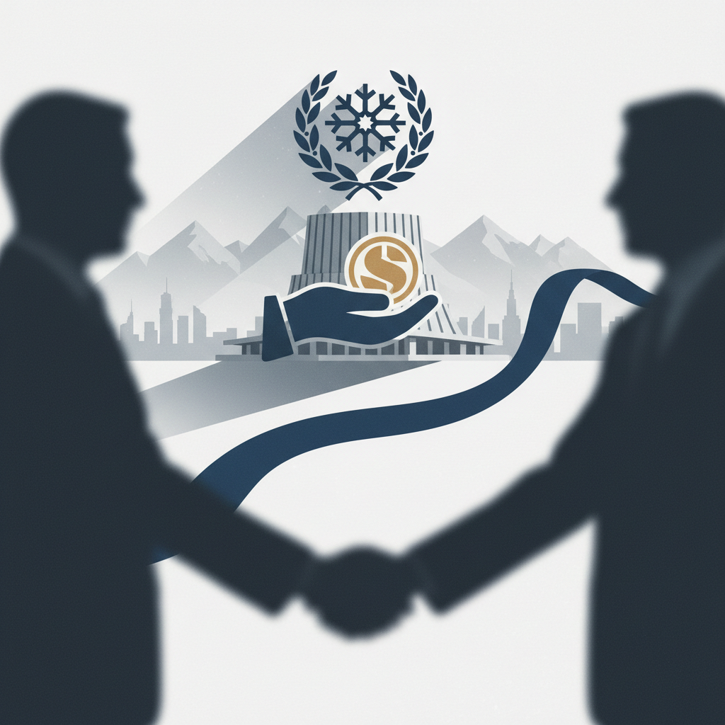 Internationella Olympiska Kommittén inför ekonomiskt stöd till OS-deltagare – redaktionell illustration
