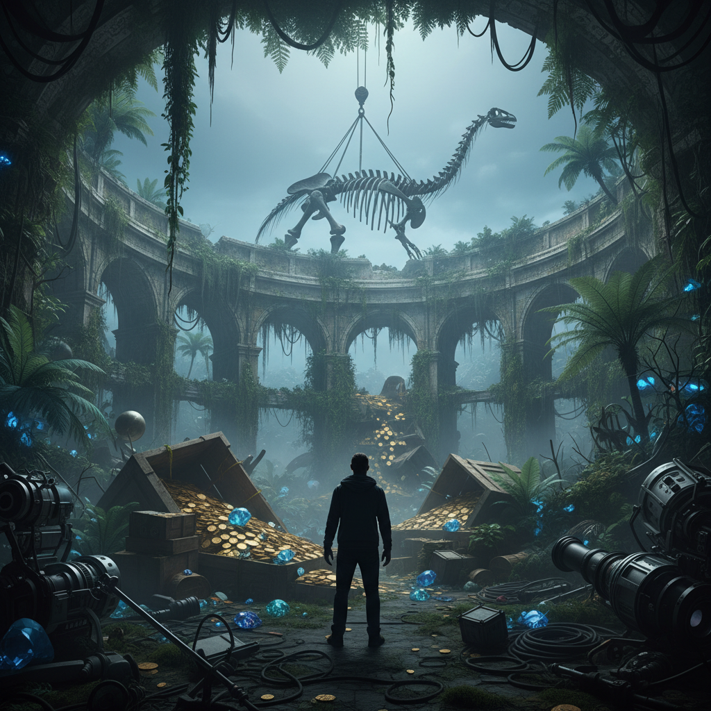 Jurassic World Dominion uppges vara tidernas dyraste filmproduktion – redaktionell illustration