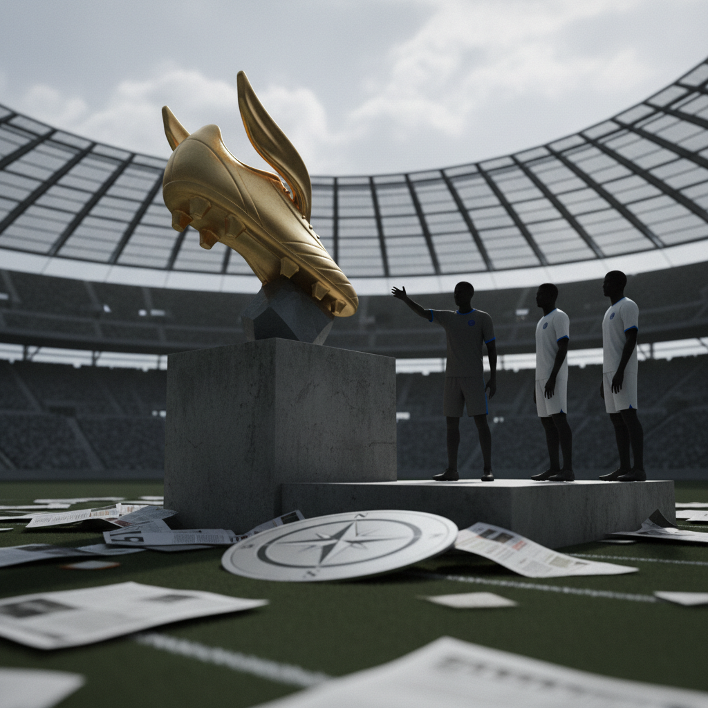 Kampen om Guldskon i Fotbolls-VM 2026: Stjärnor att hålla ögonen på – redaktionell illustration