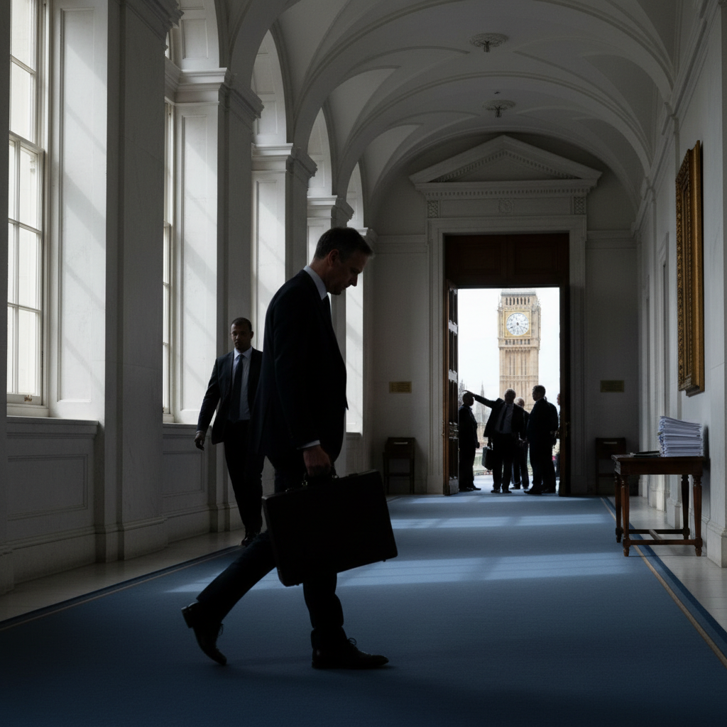 Keir Starmer avgår som Storbritanniens premiärminister – redaktionell illustration
