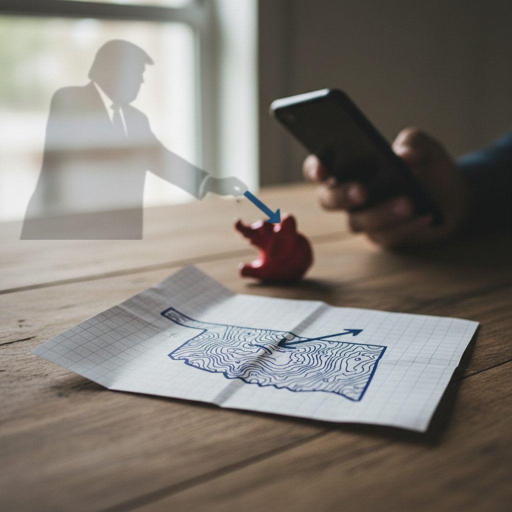 Kongresskandidat drar sig ur efter textmeddelandeskandal – redaktionell illustration