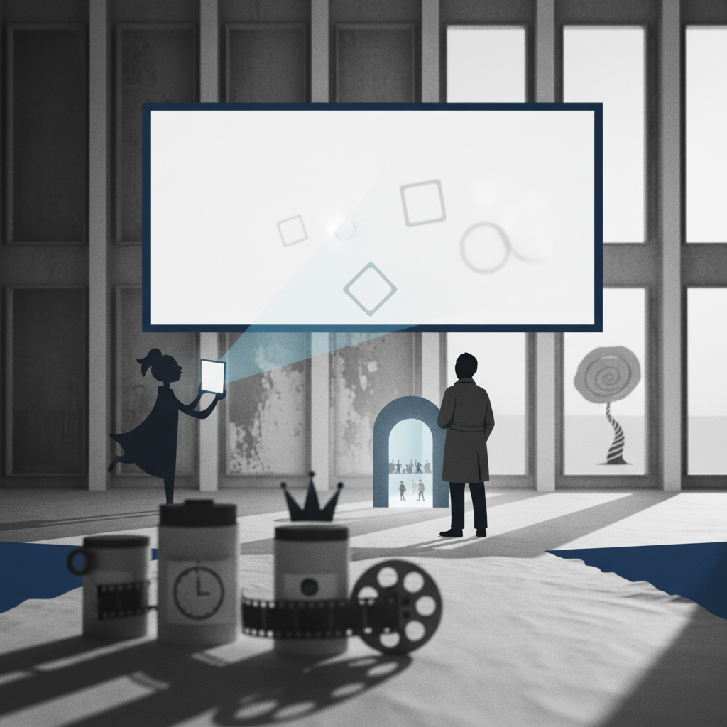 Korta filmer kan vara mästerverk – animation och live-action hyllas – redaktionell illustration