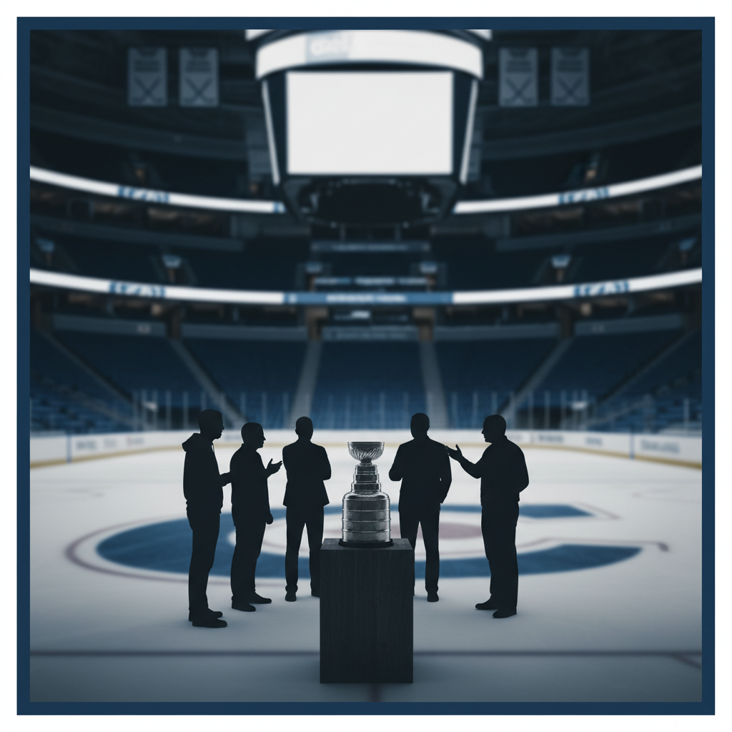 NHL-slutspel 2026: Fem stora diskussioner efter Stanley Cup – redaktionell illustration