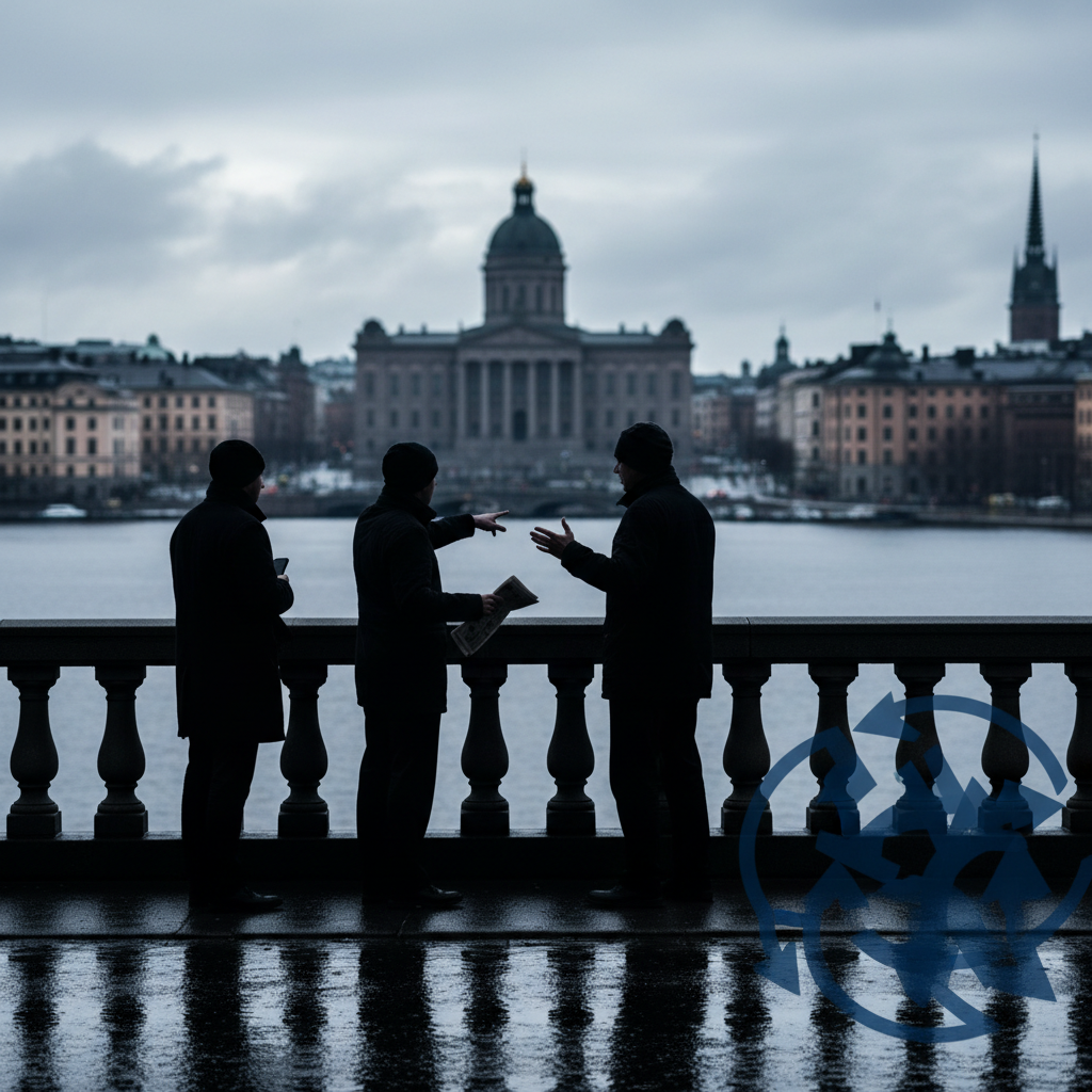 Ny undersökning lyfter fram rollen för SD:s marginalväljare i kommande val – redaktionell illustration