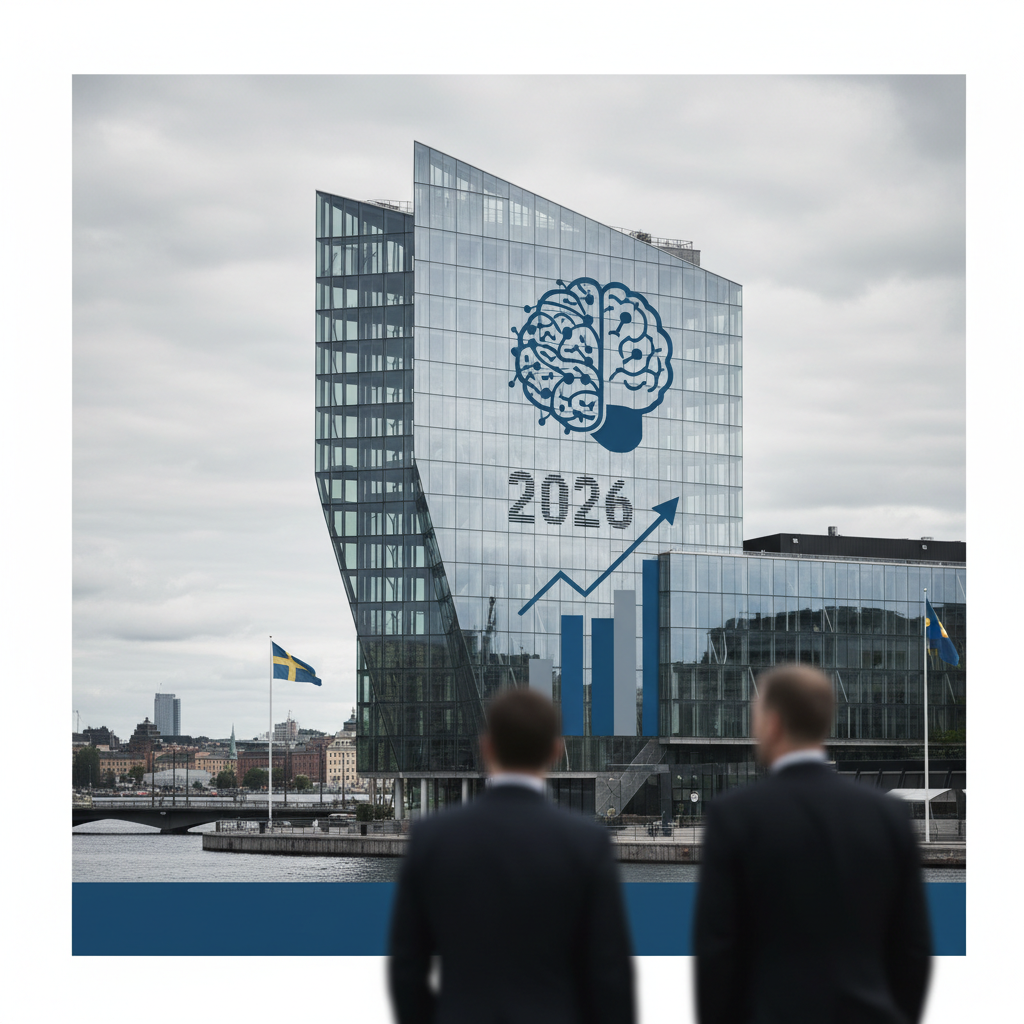 Open AI öppnar nordiskt kontor i Stockholm under 2026 – redaktionell illustration