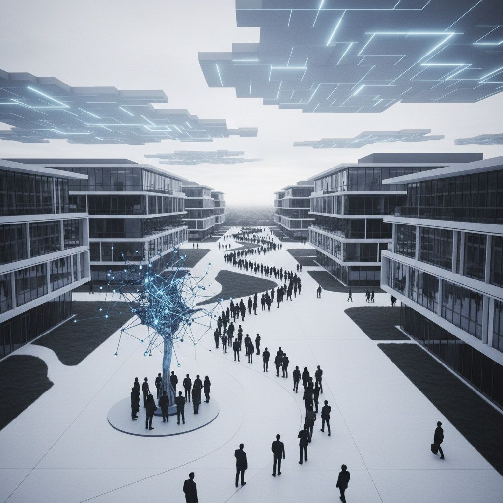 Oracle minskade personalstyrkan med 21 000 i samband med AI-satsningar – redaktionell illustration