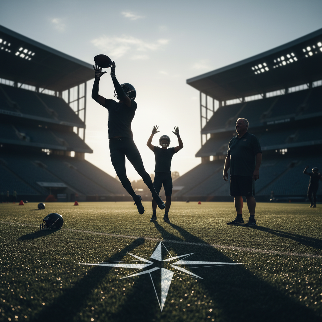 Överraskande spelare utmärker sig inför NFL-säsongen – redaktionell illustration
