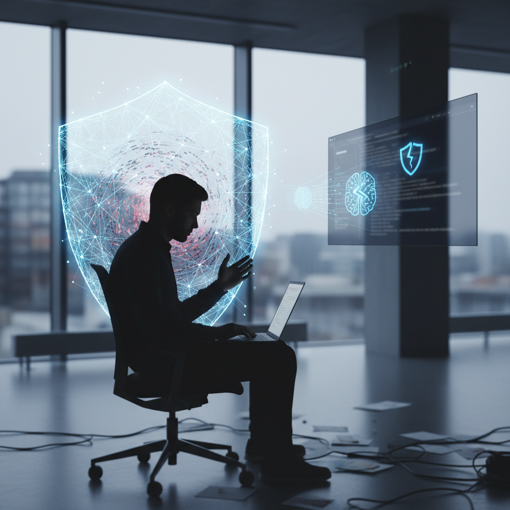 Python-utvecklare räddades från systemkrasch av intuition och AI – redaktionell illustration