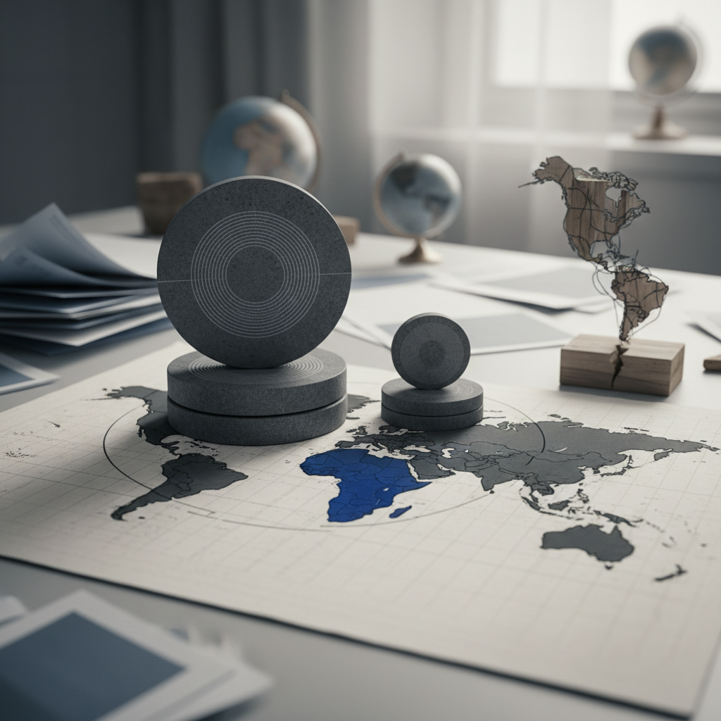 Demographic Titans: Ranking the World’s Most Populous Countries – redaktionell illustration