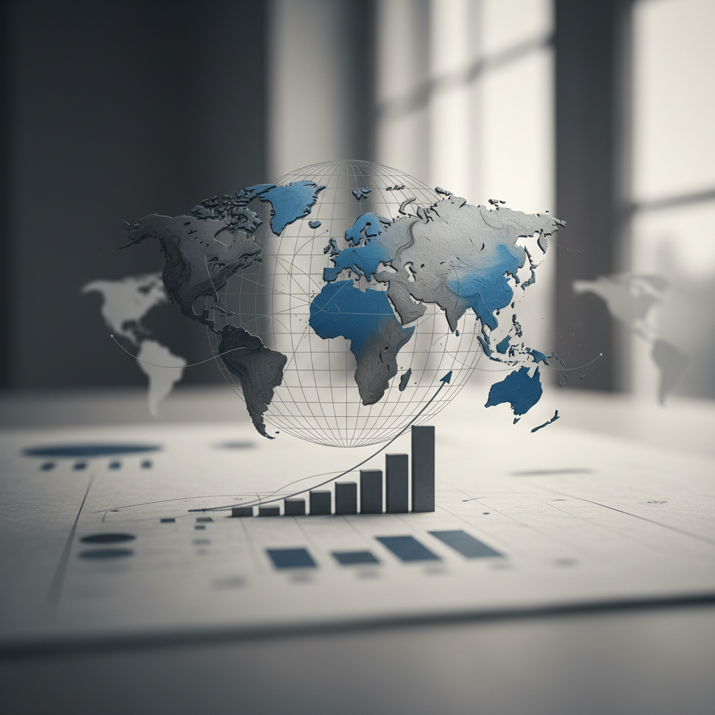 Global Economic Leaders: Ranking Countries by Nominal GDP – redaktionell illustration