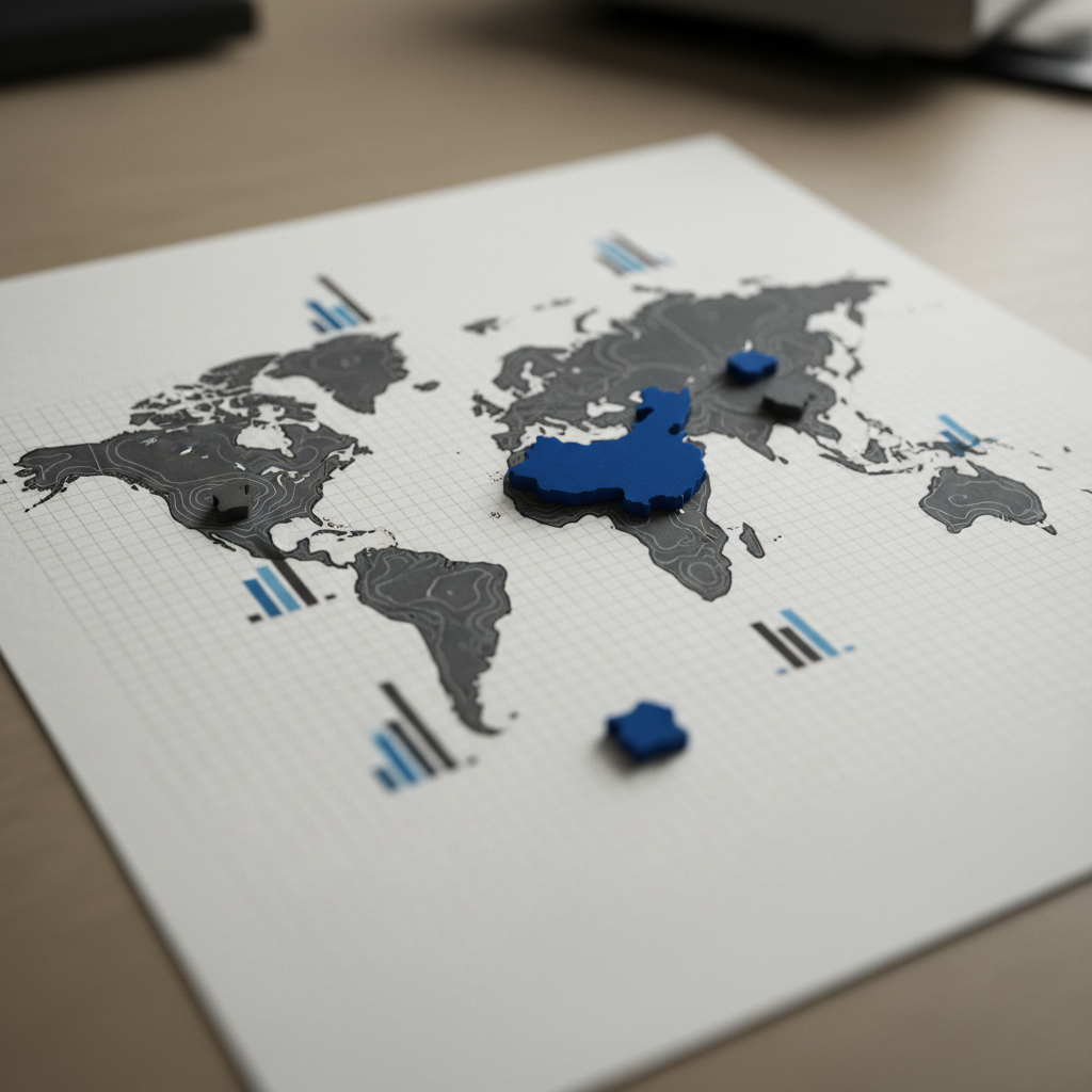 Global Economic Leaders: Ranking the World's Top 10 Countries by Nominal GDP – redaktionell illustration