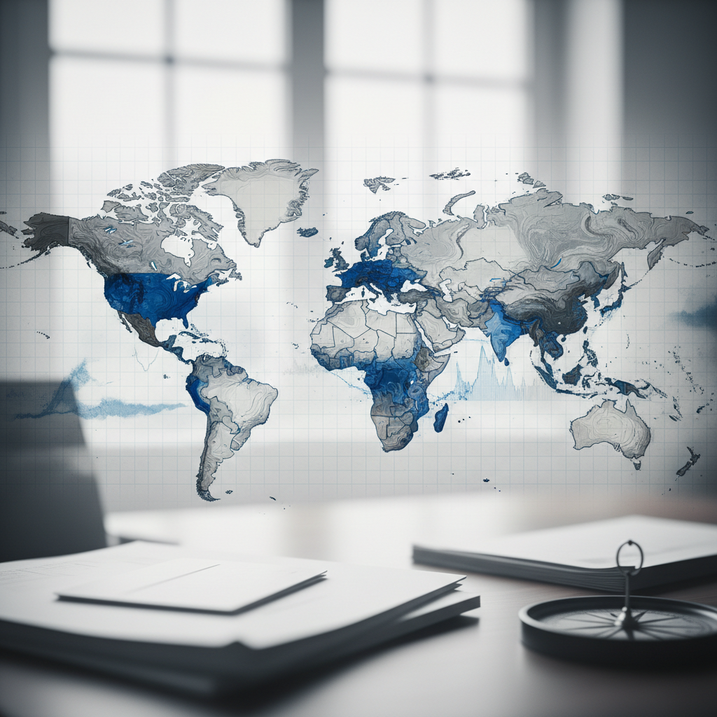Global Homicide Rates: Mapping National Security in an Era of Transition – redaktionell illustration