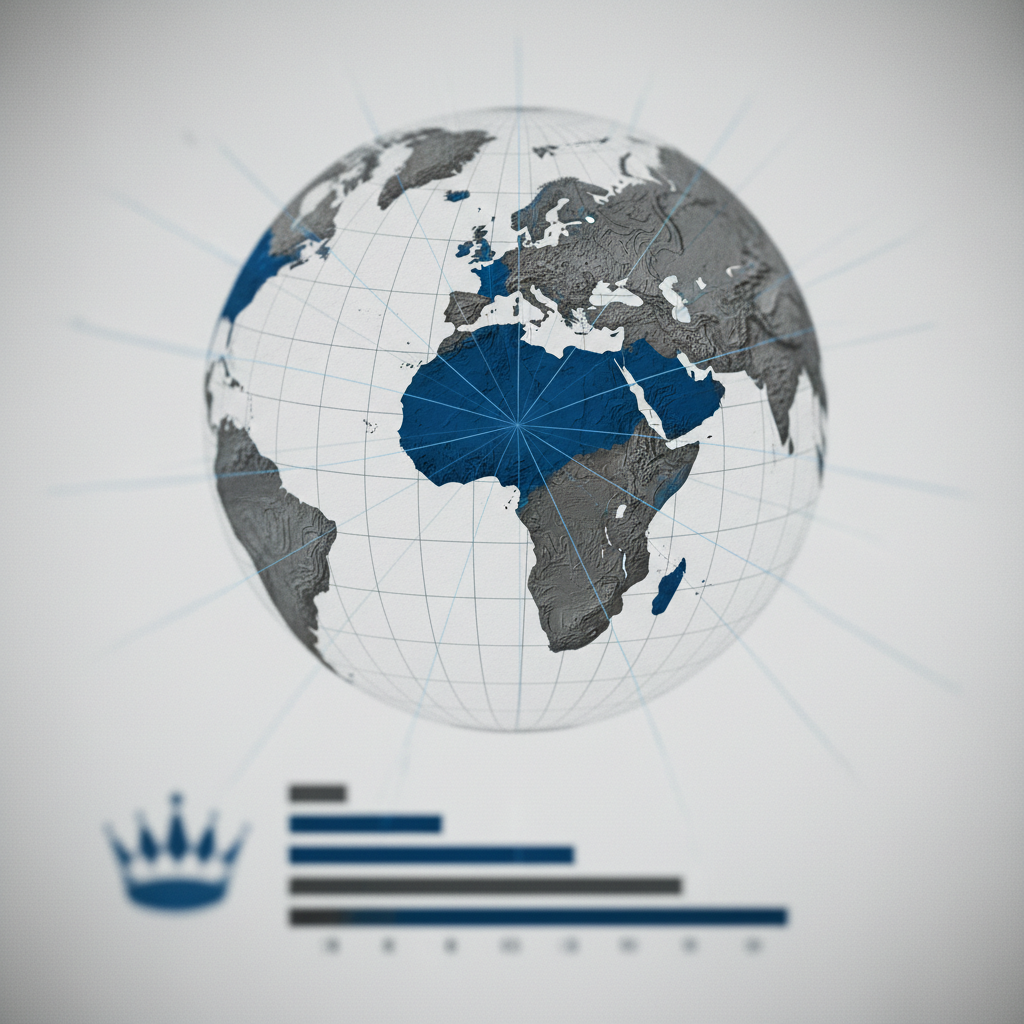 Global Reach: The Top 10 Countries by International Tourism Impact – redaktionell illustration